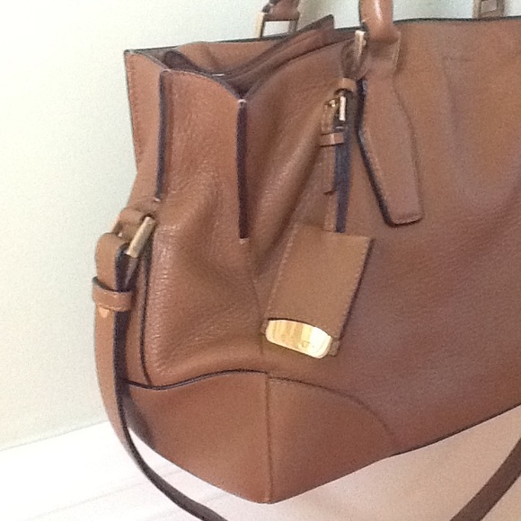 Jil Sander Brown Leather Tote shoulder bag - Picture 3 of 7